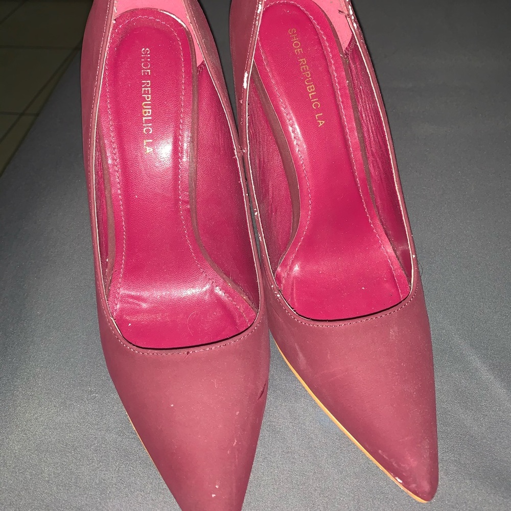 Maroon Heels